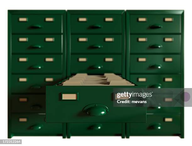 meuble classeur - filing cabinet photos et images de collection