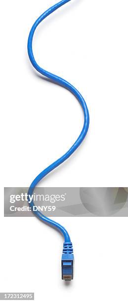 ethernet cable - network connection plug stock pictures, royalty-free photos & images