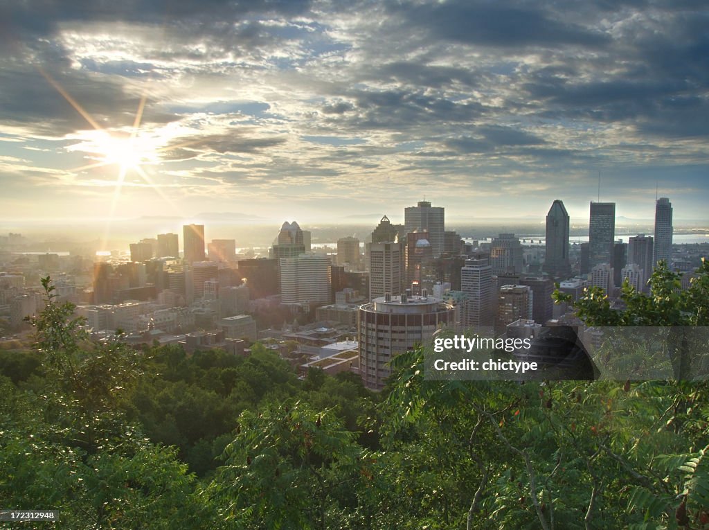 Sunrise over Downtown