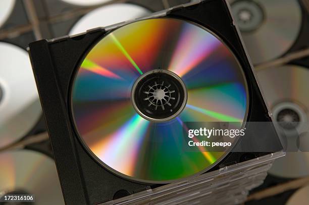 serie cd - dvd fotografías e imágenes de stock