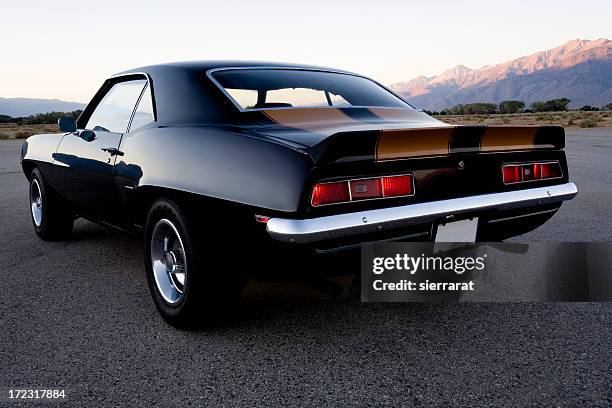 american muscle car - vintage ferrari stock pictures, royalty-free photos & images