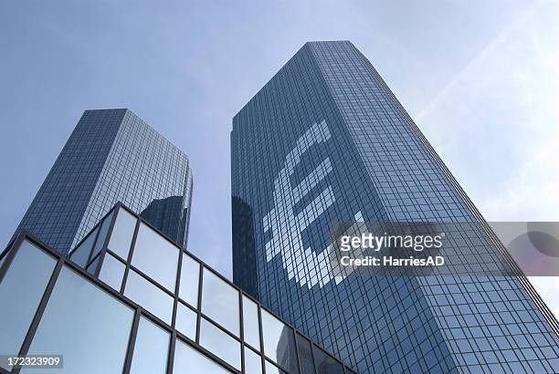 concept euro - bank building bildbanksfoton och bilder