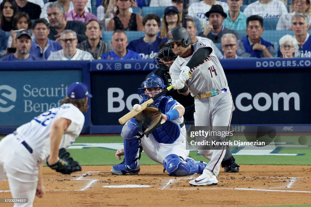Division Series - Arizona Diamondbacks v Los Angeles Dodgers - Game One
