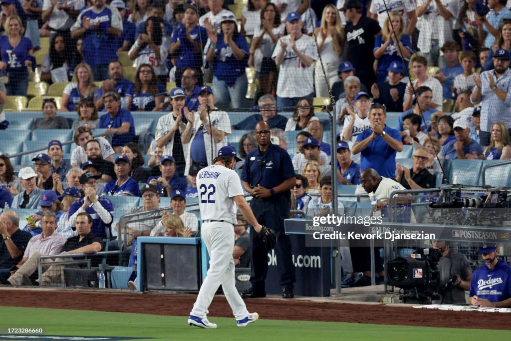 Division Series - Arizona Diamondbacks v Los Angeles Dodgers - Game One