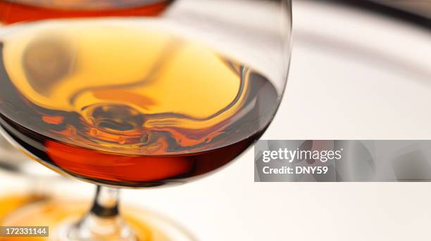 brandy snifter - cognac glass stock pictures, royalty-free photos & images