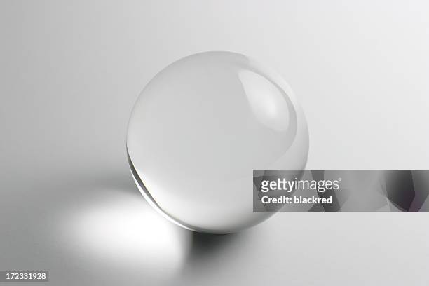 el futuro. - transparent sphere fotografías e imágenes de stock