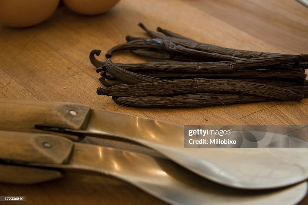 Vanilla in kitchen