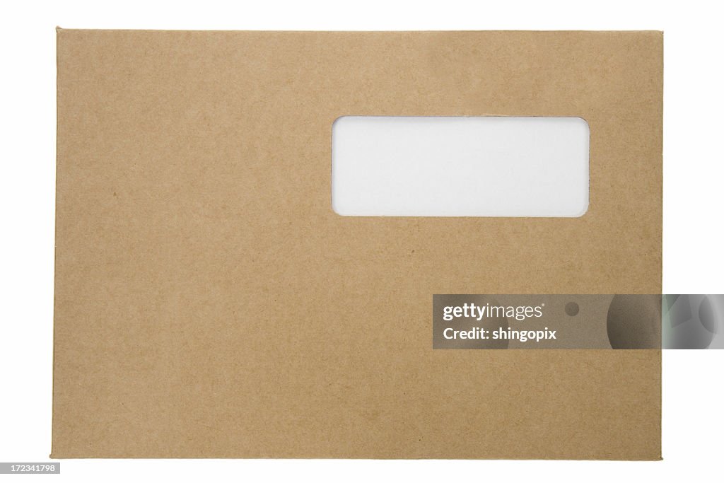 Cardboard envelope