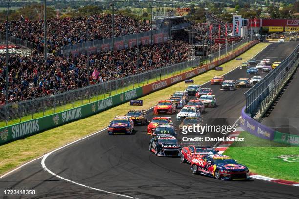 Jamie Whincup driver of the Red Bull Ampol Racing Chevrolet Camaro ZL1 during the Bathurst 1000, part of the 2023 Supercars Championship Series at...