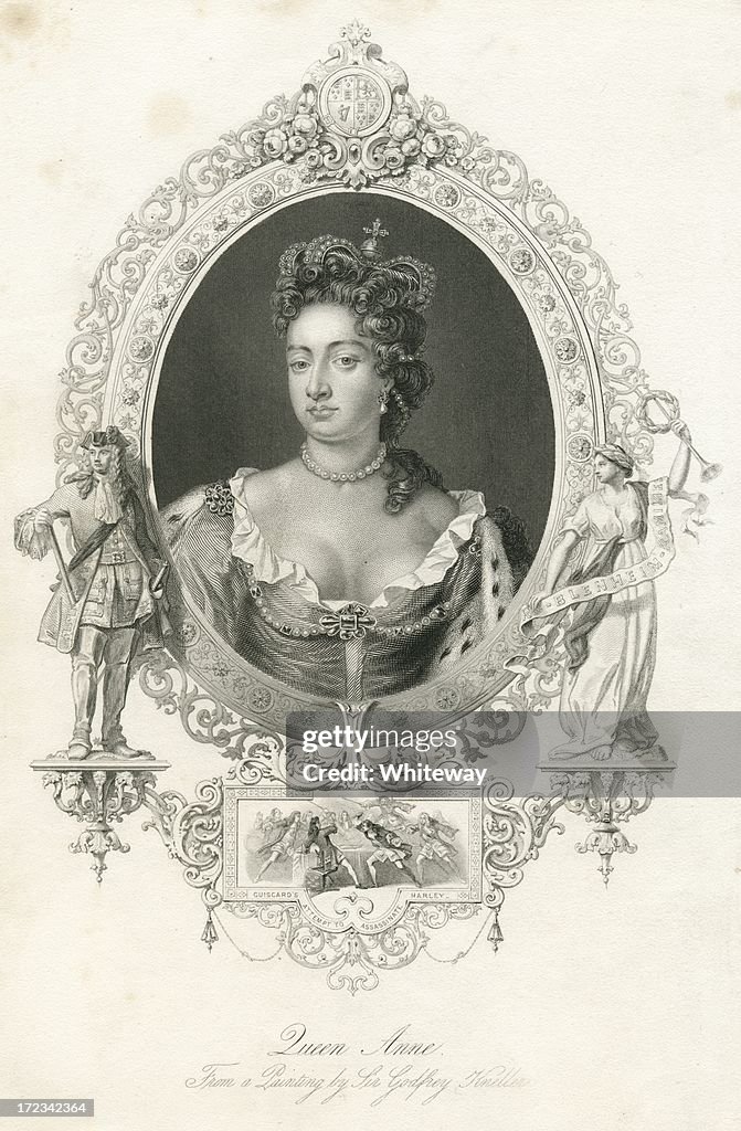 Queen Anne of Great Britain 17th century reign