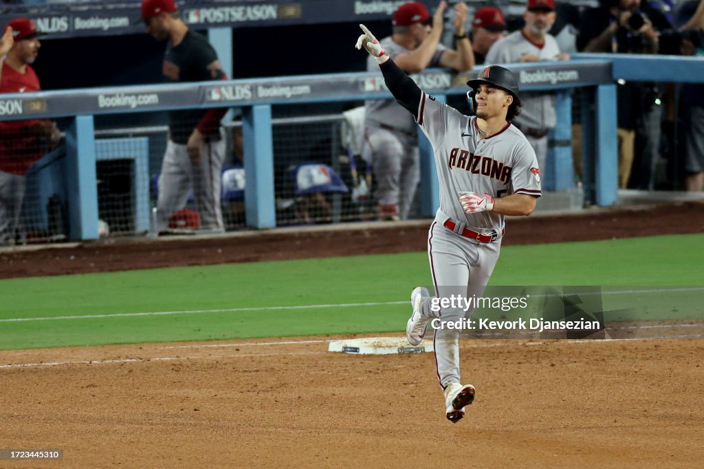 Division Series - Arizona Diamondbacks v Los Angeles Dodgers - Game One