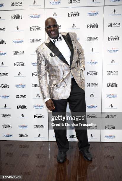 Shaquille O'Neal attends The Event hosted by the Shaquille O'Neal Foundation on October 07, 2023 in Las Vegas, Nevada.