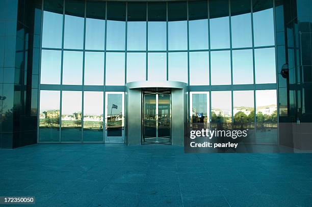 coporate building - high school building entrance stock pictures, royalty-free photos & images