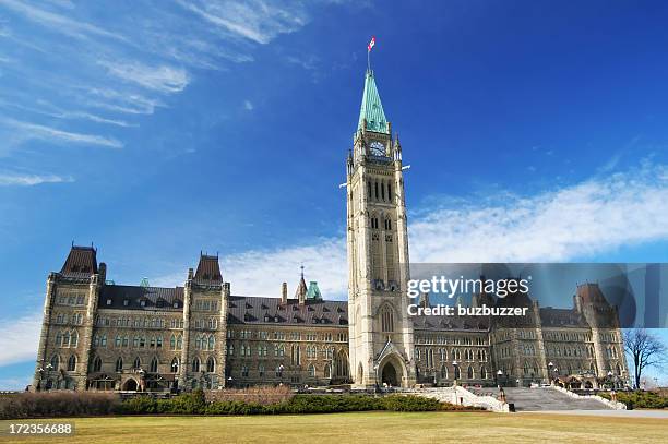 bela ottawa marco - parliament hill ottawa - fotografias e filmes do acervo