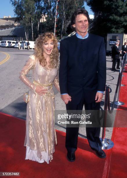 Singer/Actress Crystal Bernard and singer Billy Dean attend the 34th Annual Academy of Country Music Awards on May 5, 1999 at Universal Amphitheatre...
