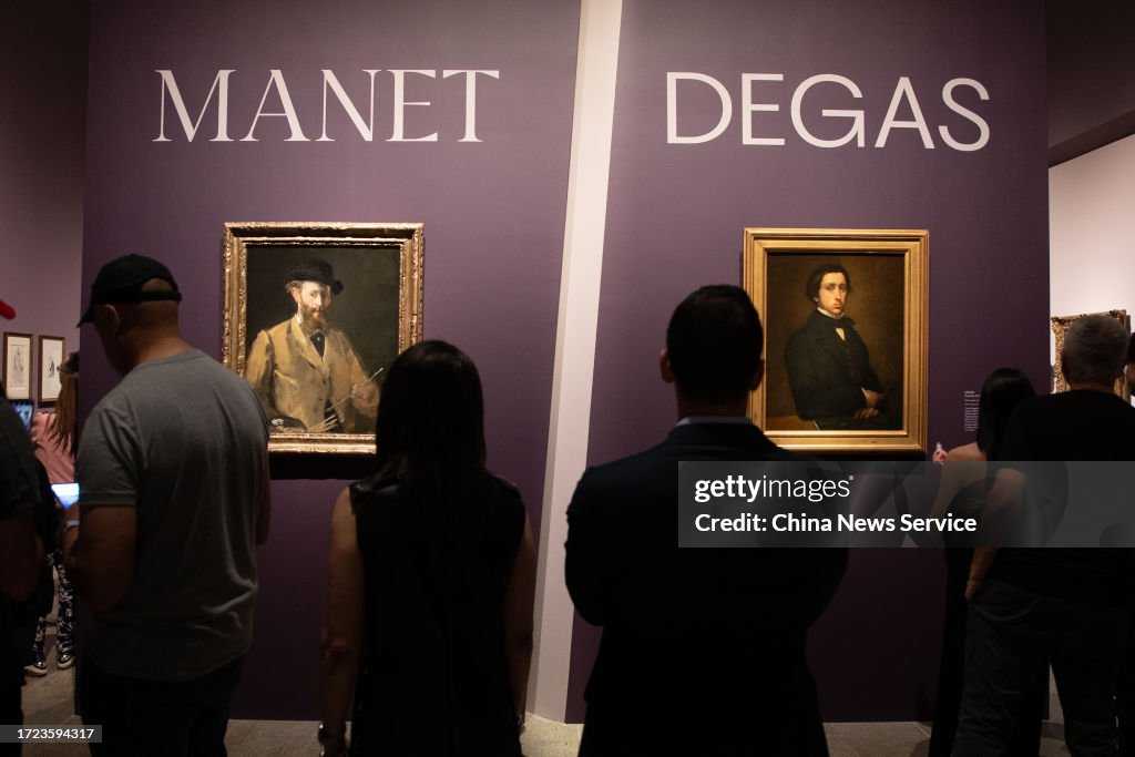 Manet/Degas Exhibition In New York