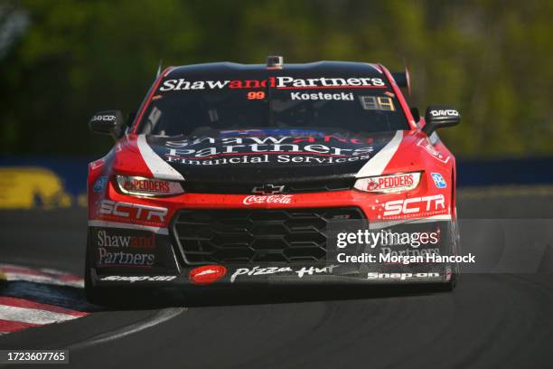 Brodie Kostecki drives the Erebus Motorsport Chevrolet Camaro during the Bathurst 1000, part of the 2023 Supercars Championship Series at Mount...