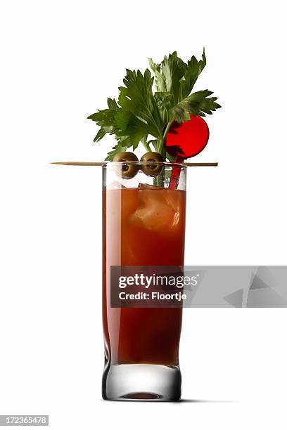 drinks: bloody mary - bloody mary stock pictures, royalty-free photos & images