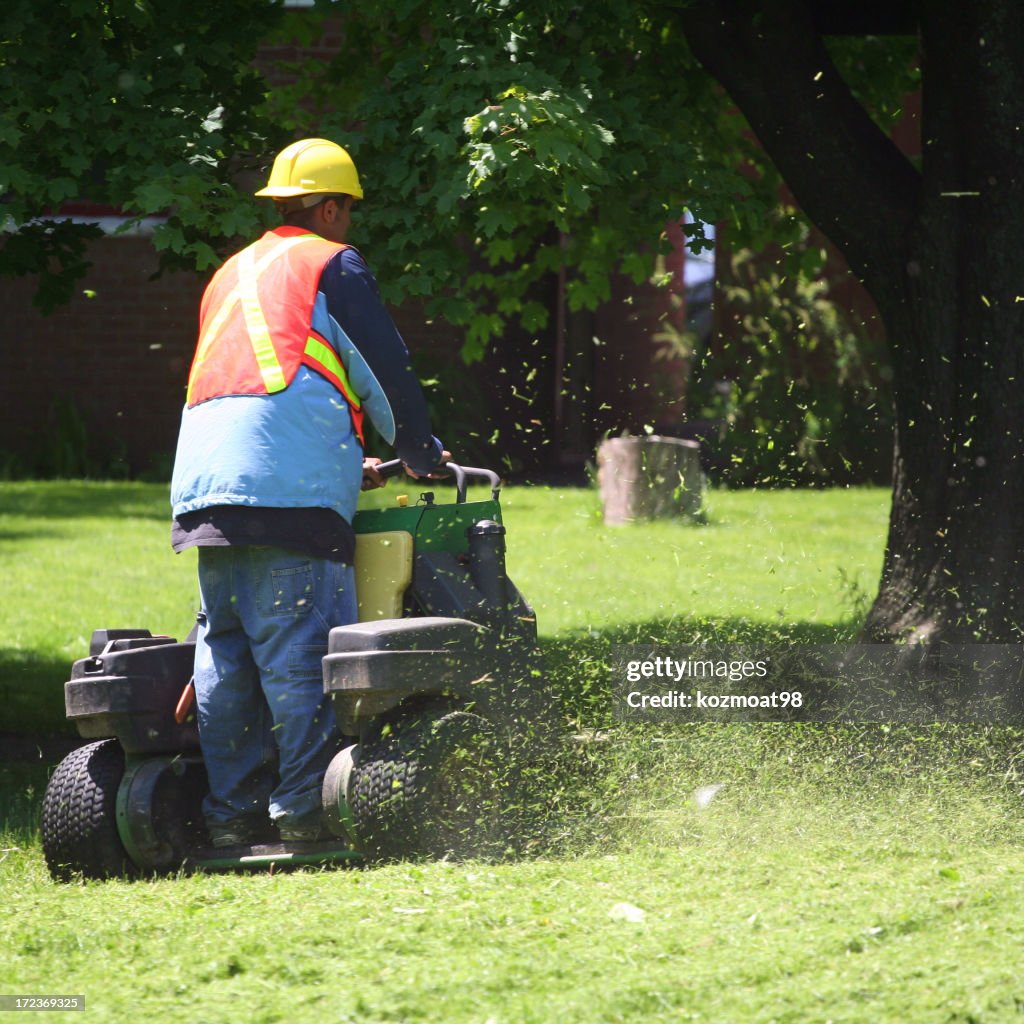 Stand On Mower