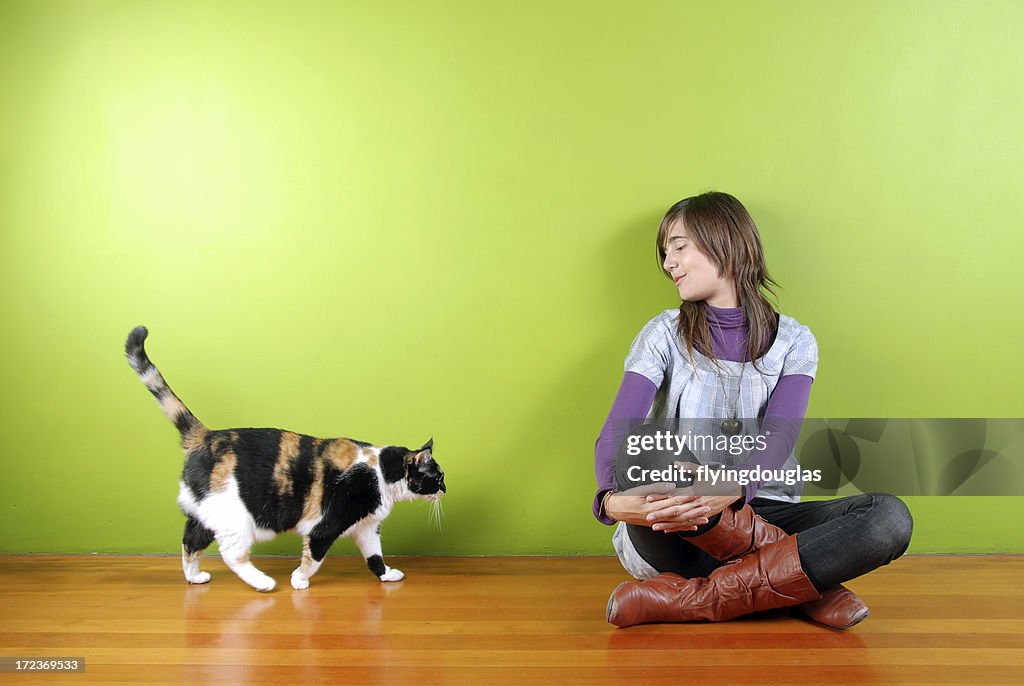 Menina e os Fat Cat (expressão inglesa