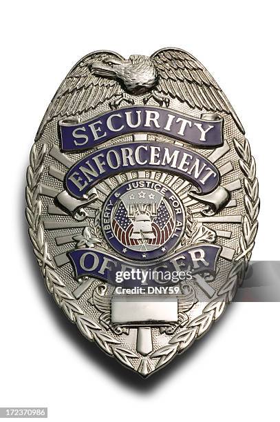 badge - police badge stock pictures, royalty-free photos & images