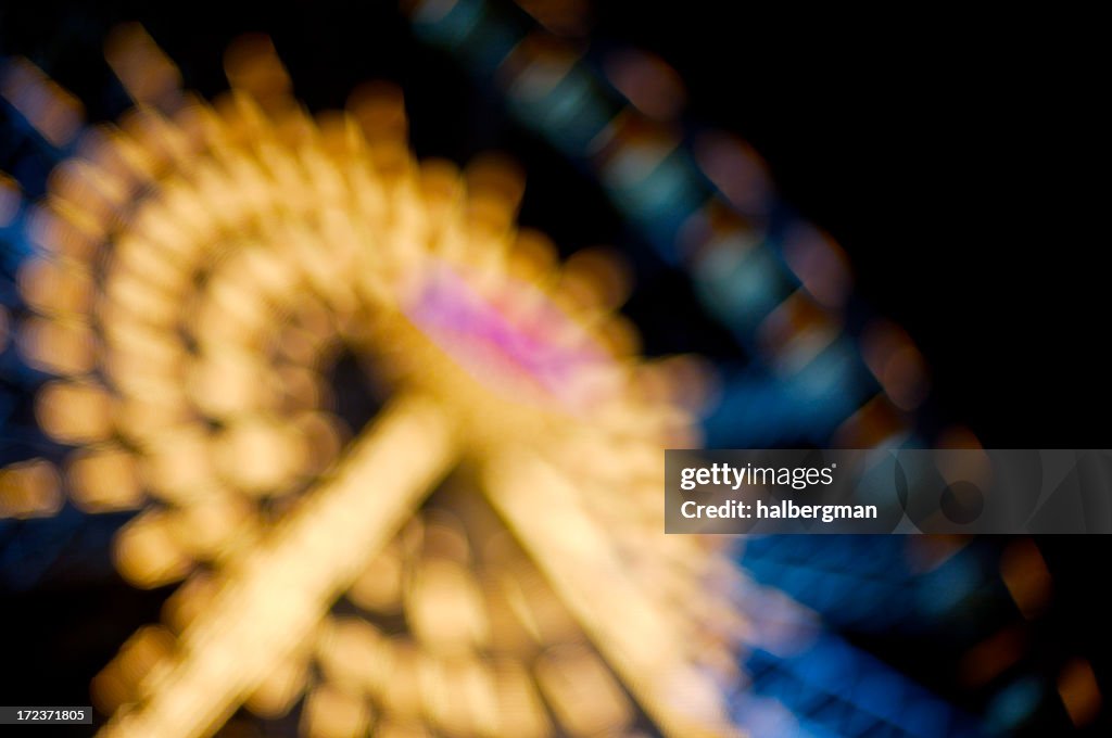 Defocused Ferris Wheel