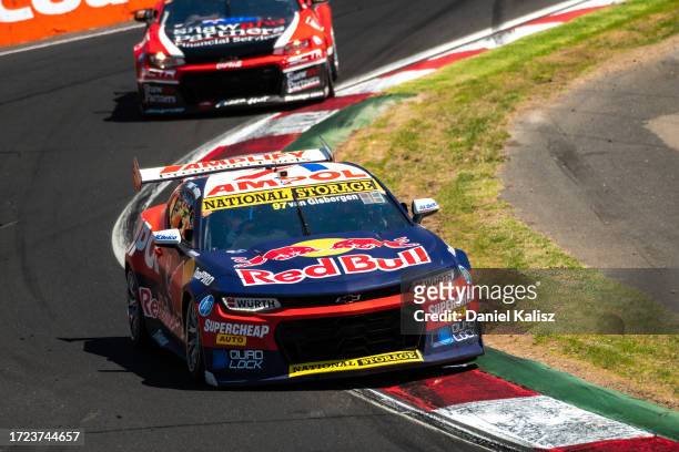 Shane van Gisbergen driver of the Red Bull Ampol Racing Chevrolet Camaro ZL1 during the Bathurst 1000, part of the 2023 Supercars Championship Series...