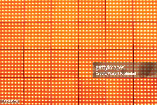 led light wall background - uitstoten stockfoto's en -beelden