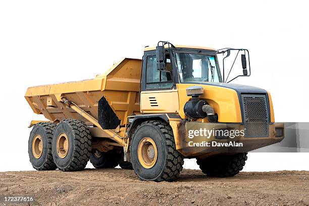 dumptruck - camião basculante imagens e fotografias de stock