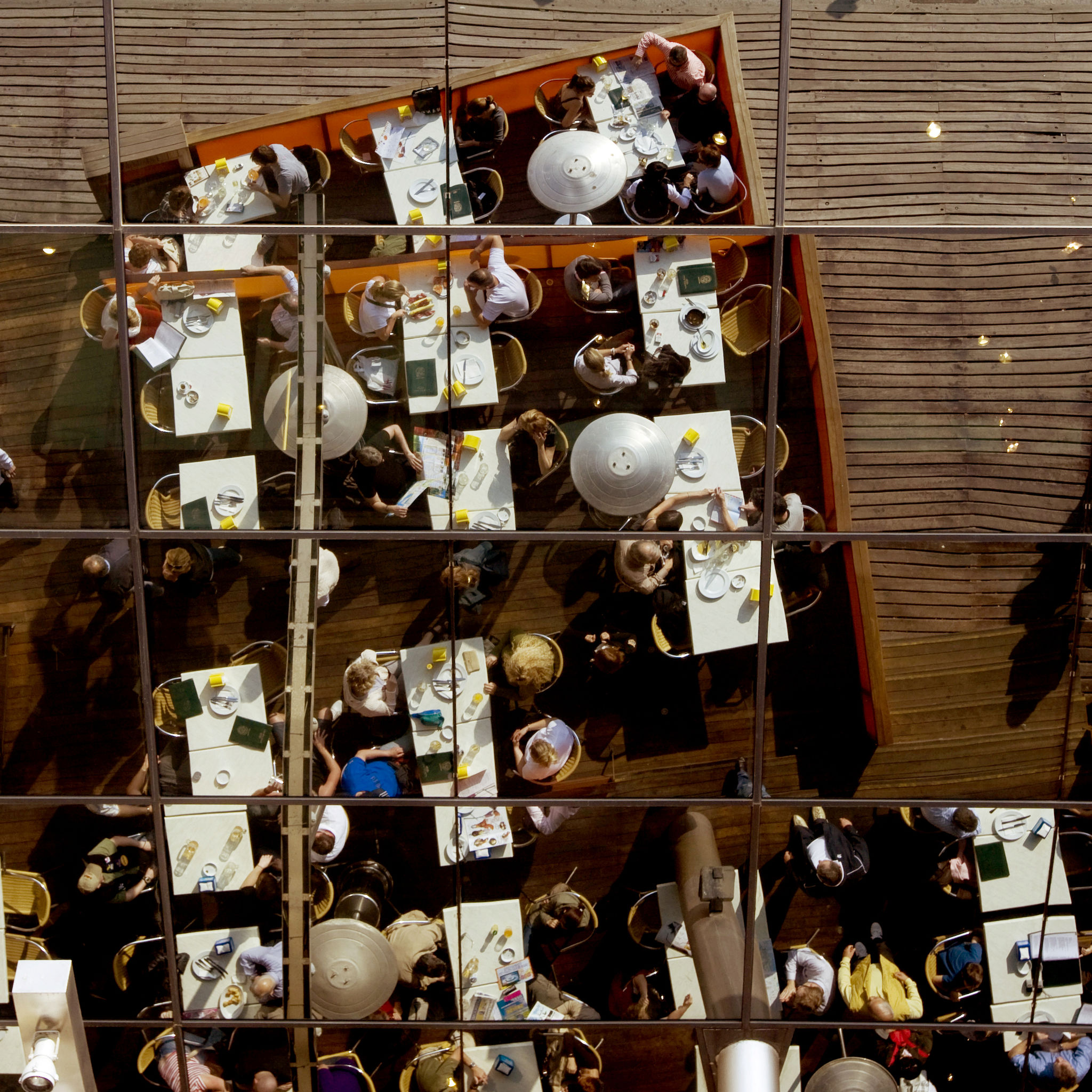 restaurant aerial