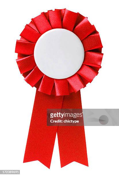 red ribbon - medal stock pictures, royalty-free photos & images