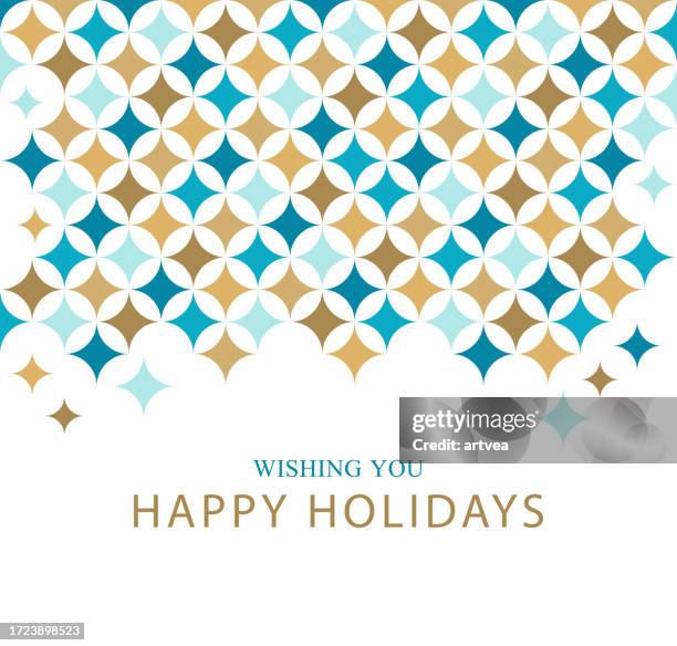 holiday christmas card - holiday food styling stock illustrations