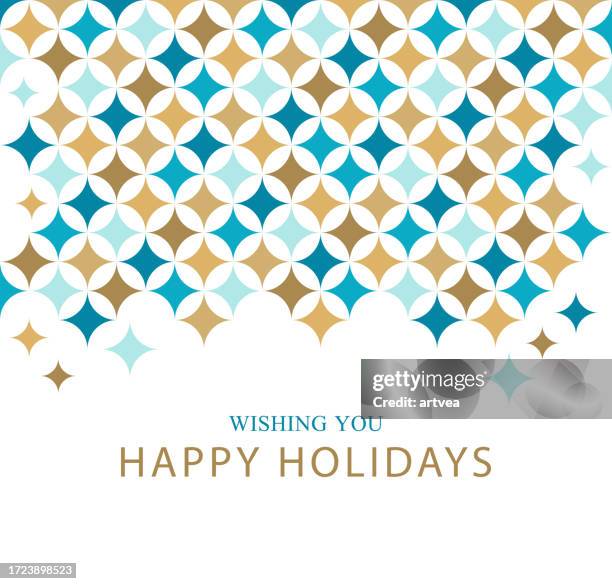 holiday christmas card - cheerful background stock illustrations