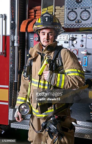 firefighter - fireman axe stock pictures, royalty-free photos & images