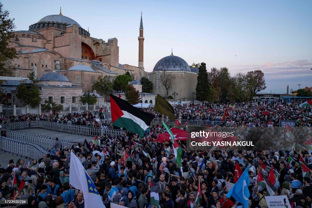 TURKEY-ISRAEL-PALESTINIANS-DEMO