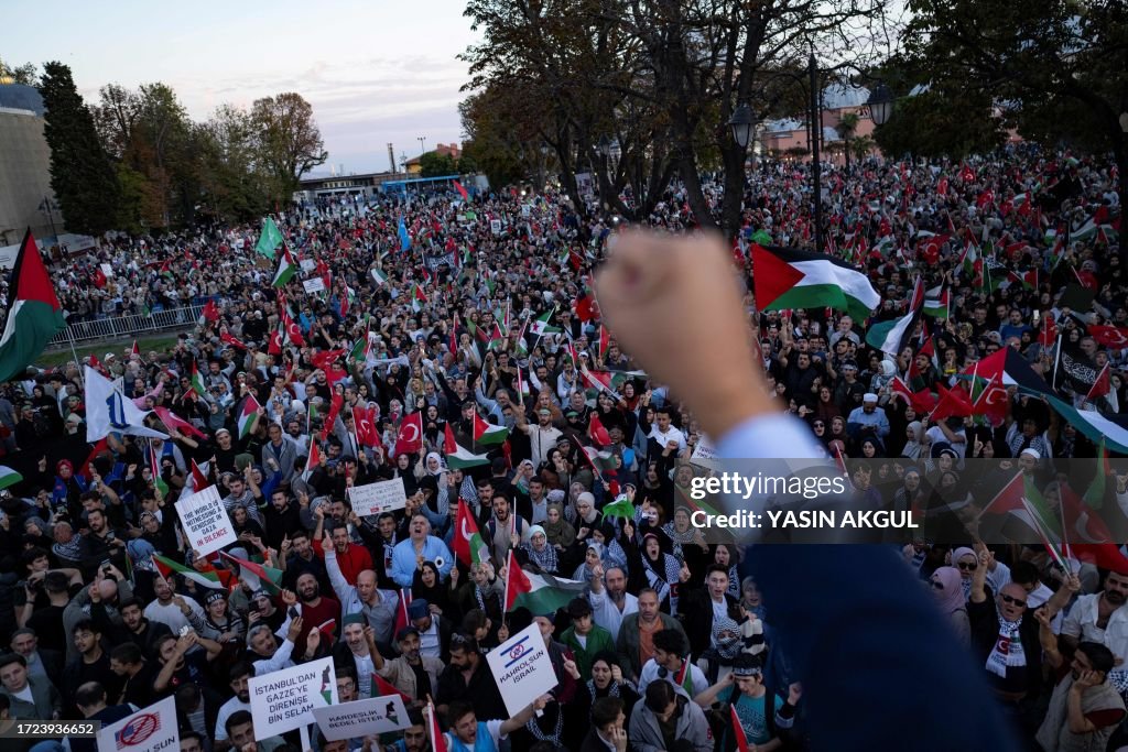TURKEY-ISRAEL-PALESTINIANS-DEMO