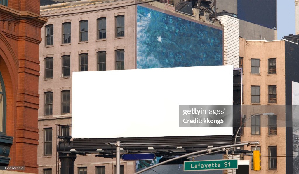 Advertising Billboard  Space in Manhattan New York