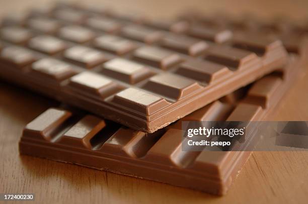 serie di cioccolato - cioccolato al latte foto e immagini stock