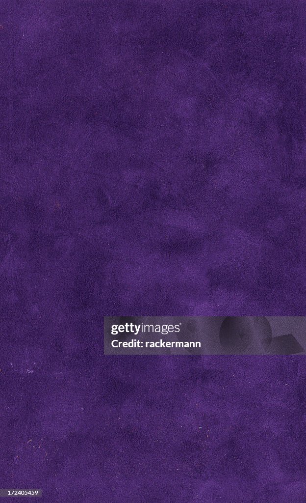 Grungy  dark violet velvet bookcover XL