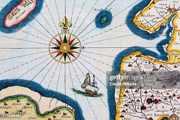 Seafaring Map 1,111 Sailing Navigation Map Stock Photos, High-Res Pictures, and ...