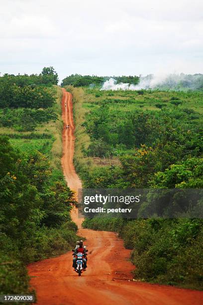 african road - nigeria bildbanksfoton och bilder