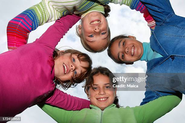 teamwork - eye color stock pictures, royalty-free photos & images