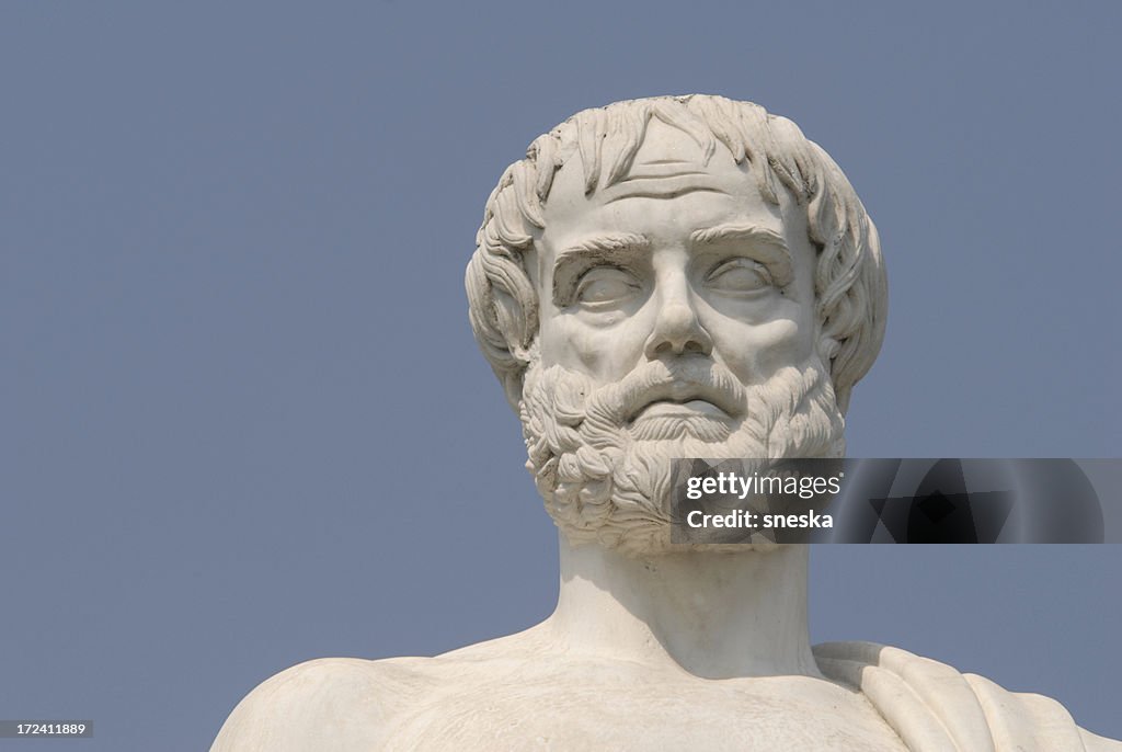 Aristóteles, retratar, o filósofo