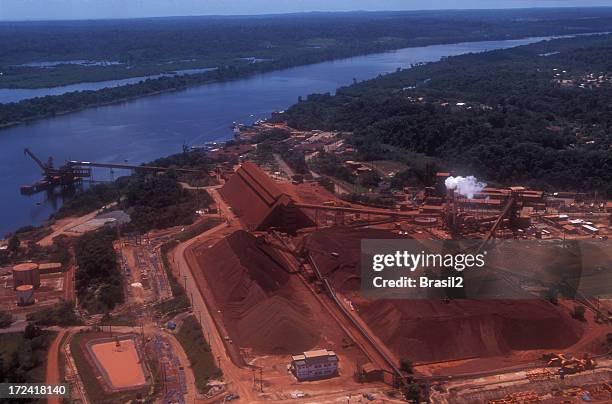aerial view - iron mining stock pictures, royalty-free photos & images