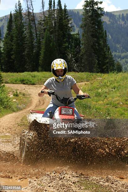 4x4 series - atv riding stock pictures, royalty-free photos & images