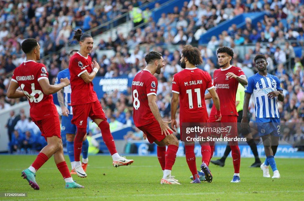 Brighton & Hove Albion v Liverpool FC - Premier League