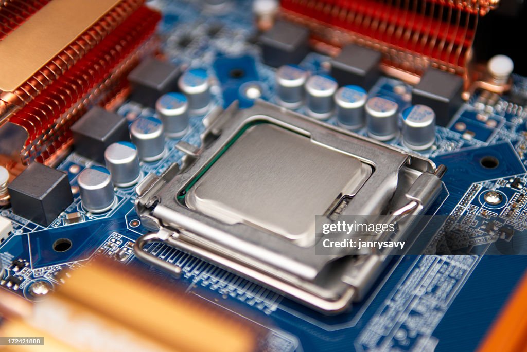 Board For Computer Close Up Of Computer Motherboard High-Res Stock Photo - Getty Images