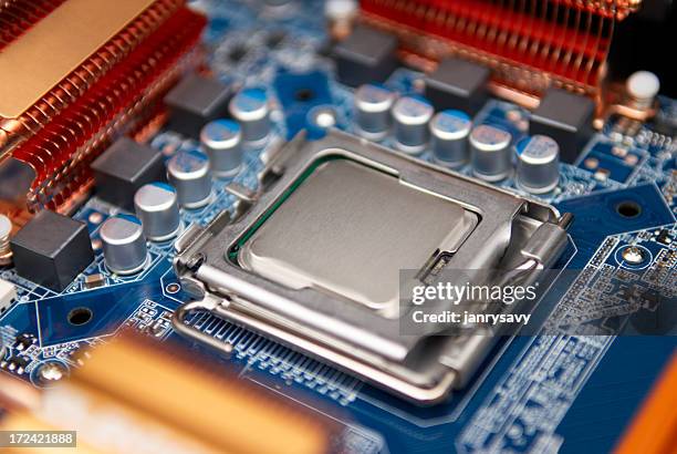 Mainbord Computer Close Up Of Computer Motherboard High-Res Stock Photo - Getty Images