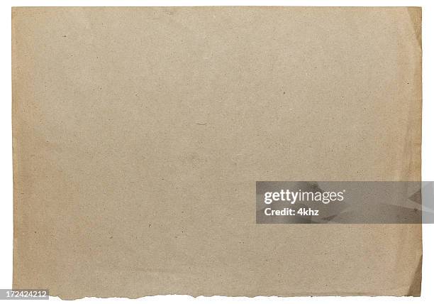 vintage damaged old blank card paper texture - single object photos stock illustrations