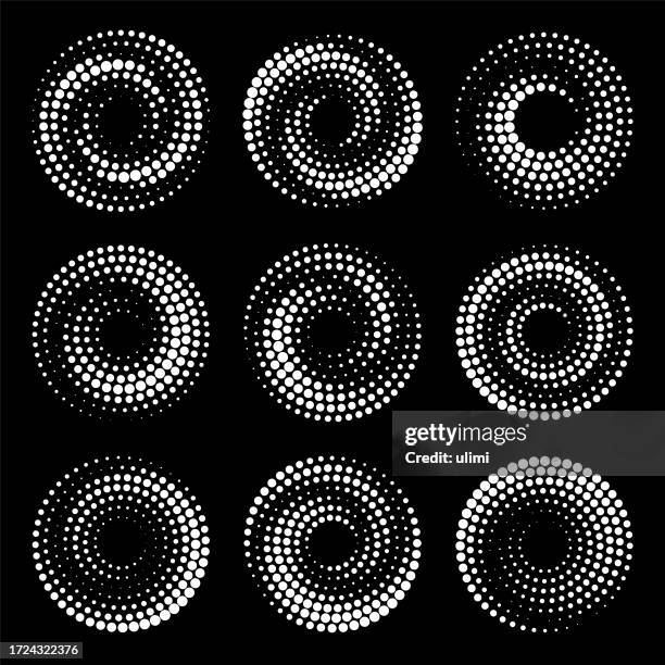 circles - concentric rings vector stock illustrations